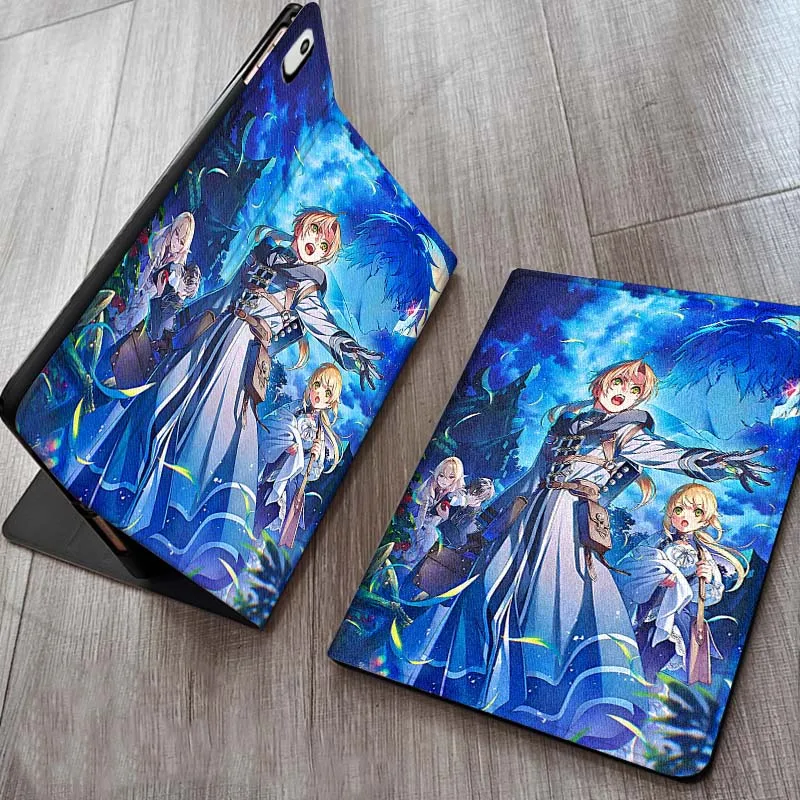 M-Mushokus T-Tenseis Anime For iPad Pro Air Mini 1 2 3 4 5 6 7 7th 8th 9th 10th 11th 10.2 9.7 10.5 10.9 11 12.9 Tablet Case