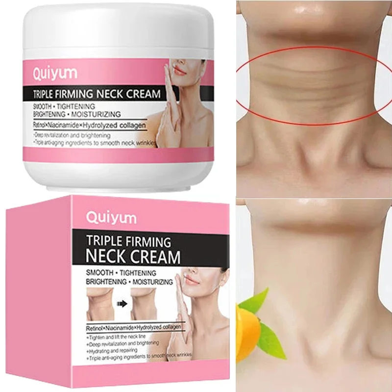 

Neck Wrinkle Remover Cream Firming Smooth Skin Anti-Wrinkle Anti-Aging Whitening Moisturizing Nourishing Neck Care Beauty Health