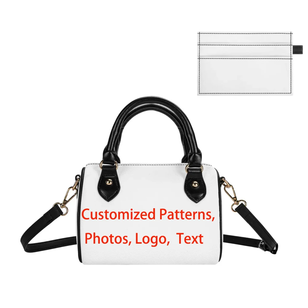 

Customized Mini Handbag With Photo Text Logo - For Commuting Portable Storage And Carrying Slope-Shoulder Bag