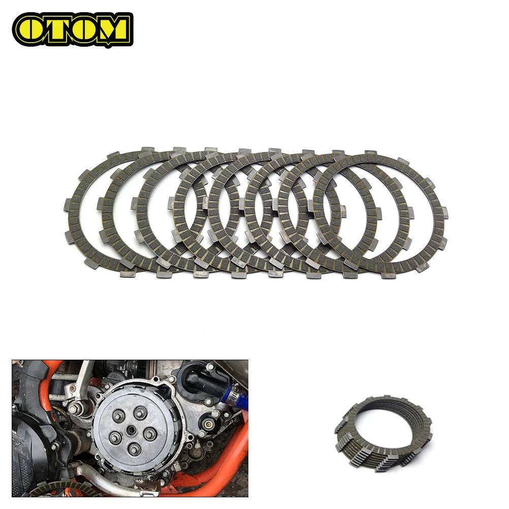 

Motorcycle For KTM HUSQVARNA GASGAS Clutch Friction Plates Lining Disc EXC250 XCW250 SX300 TC250 TE300 TX300 EC250 EX300 MC250