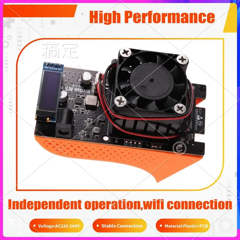 

ABT-Bitaxe Miner BM1397 200Gh/S Low Power Crypto Miner For Solo Bitcoin Mining AU Plug