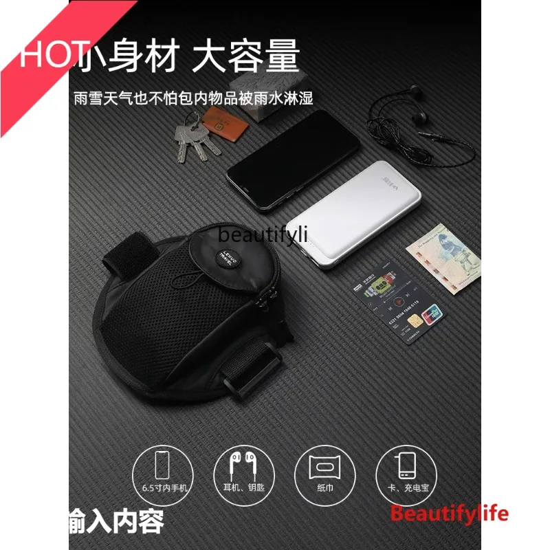 

A49 Running equipment Arm bag Mobile phone bag Wrist fitness men's cover Sports storage Wrist bag