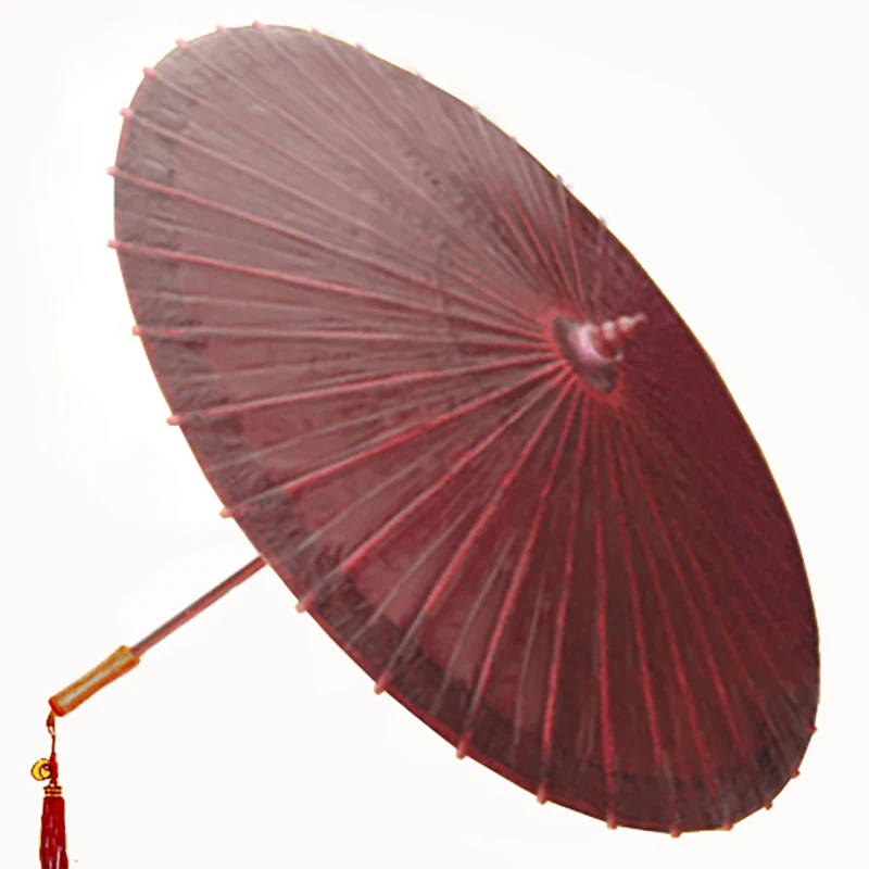 

Retro oil-paper umbrella rain and sun protection