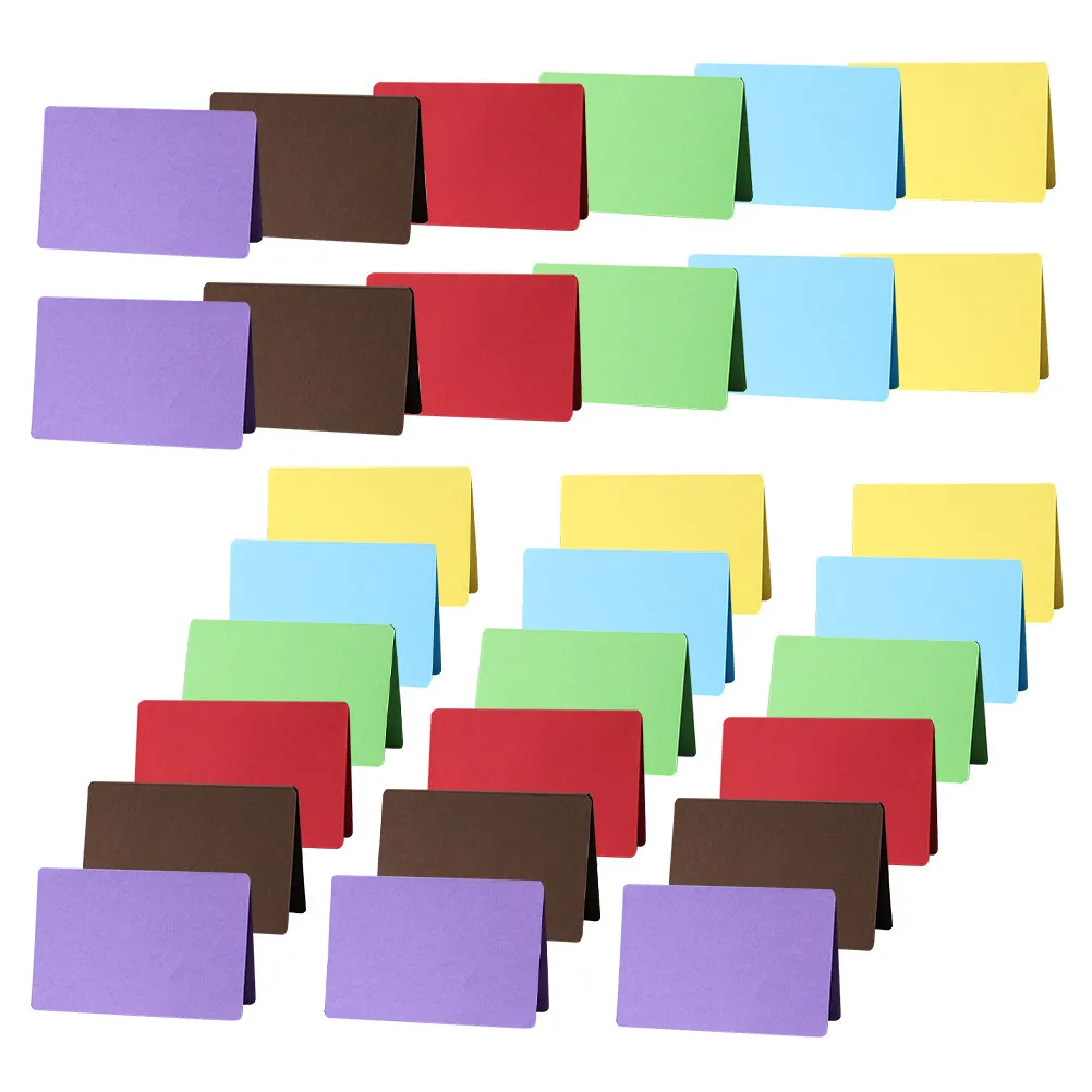

30Pcs Blank Watercolor Postcards Foldable Greet Cards Thickened Smooth Surface for Artists Crafters Thank You Gifts Greeting