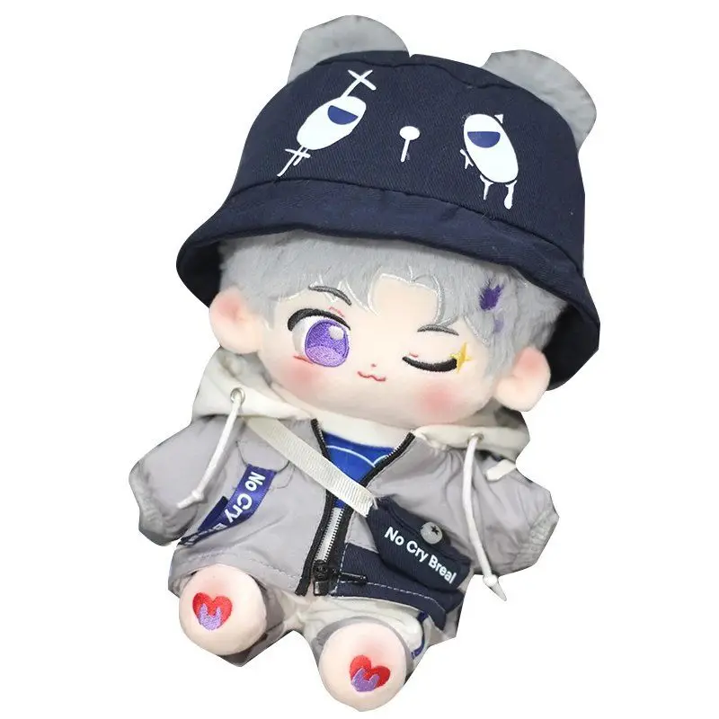 

New Handmade 5pc/set 20cm Polar Region Doll Clothes Cute T-shirt Overalls Coat Hat Satchel Leisure Doll Outfit Clothes