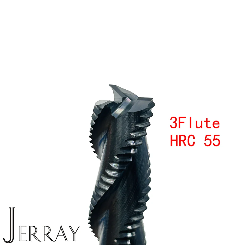 Imagem -06 - Desbaste End Mills Fresas Flautas Ferramentas Ásperas Cnc Carbide Router Bits D416 mm Hrc55