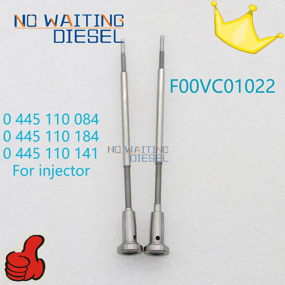 

F00VC01022 F 00V C01 022 New Chain Made Common Rail Fuel Diesel Injector Valve For 0445110084 0445110184 Injector