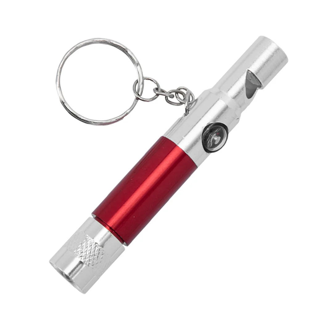 

Multifunctional Survival Whistle with Built-in Compass Flashlight Loud Emergency Signal Device for Outdoor Adventure Men's
