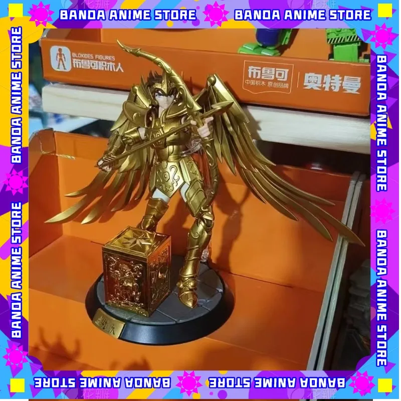 

In Stock BLOKEES Original Saint Seiya Second Bullet Pegasus Sagittarius Knights of Zodiac Anime Action Figure Toys Gift