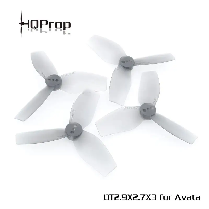 HQProp DT2.9X2.7X3 3-blade Propeller for DJI Avata FPV Racing Drone Poly Carbonate