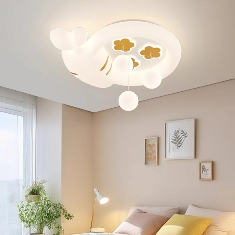 

Modern Children's Room Ceiling Lights LED Carrot Bubble Ball Lamp Warm Romantic Boy Girl Bedroom Nursery Baby Room Ceiling Lamps