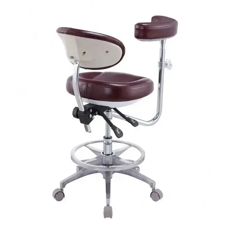 مقعد دينتا للاستخدام الطبي، كرسي سرج للمستشفى، مسند للذراعين، مقعد طبيب الأسنان، أثاث قابل للتعديل، استخدام عيادة الأسنان