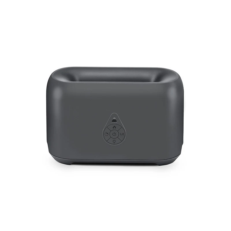 NJH18 새로운 불꽃 공기 가습기 에센셜 오일 디퓨저 아로마 초음파 미스트 메이커 홈 룸 아로마 테라피 야간 조명