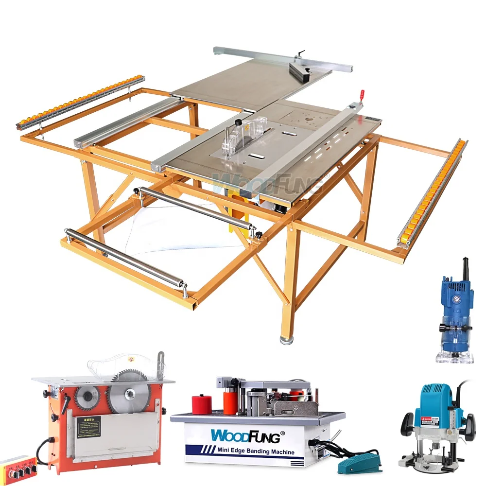 

Folding Saw Sliding Table Wood Cutting Machine For Furniture Manufacture