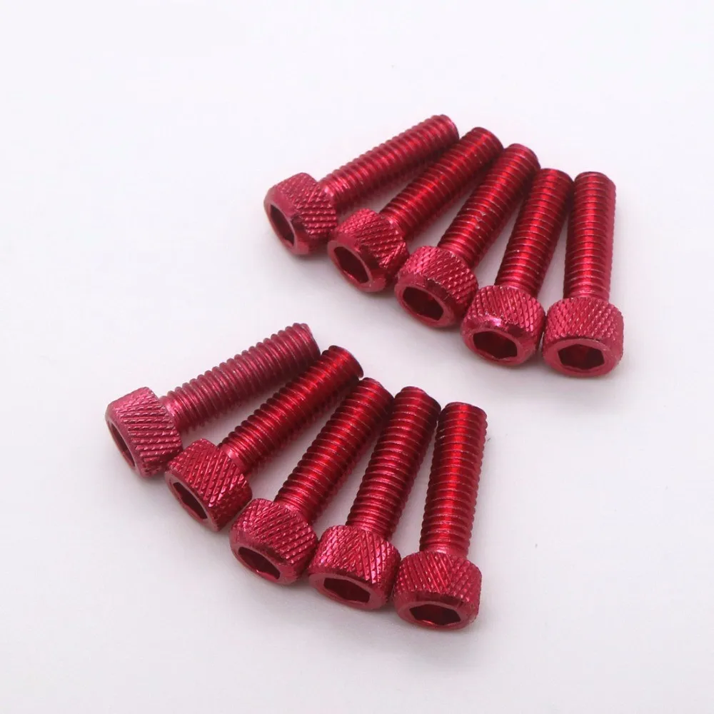 Vehicle Modification Accessories Scooter Color Aluminum Alloy Screws, Color Screws, Decorative Screws M6 * 20mm