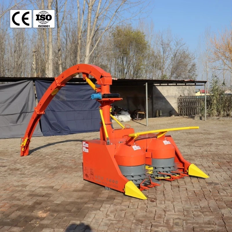 Professional 1600mm Pto Mini Silage Chopper Tractor Machine Forage Harvester Header Cost Effective