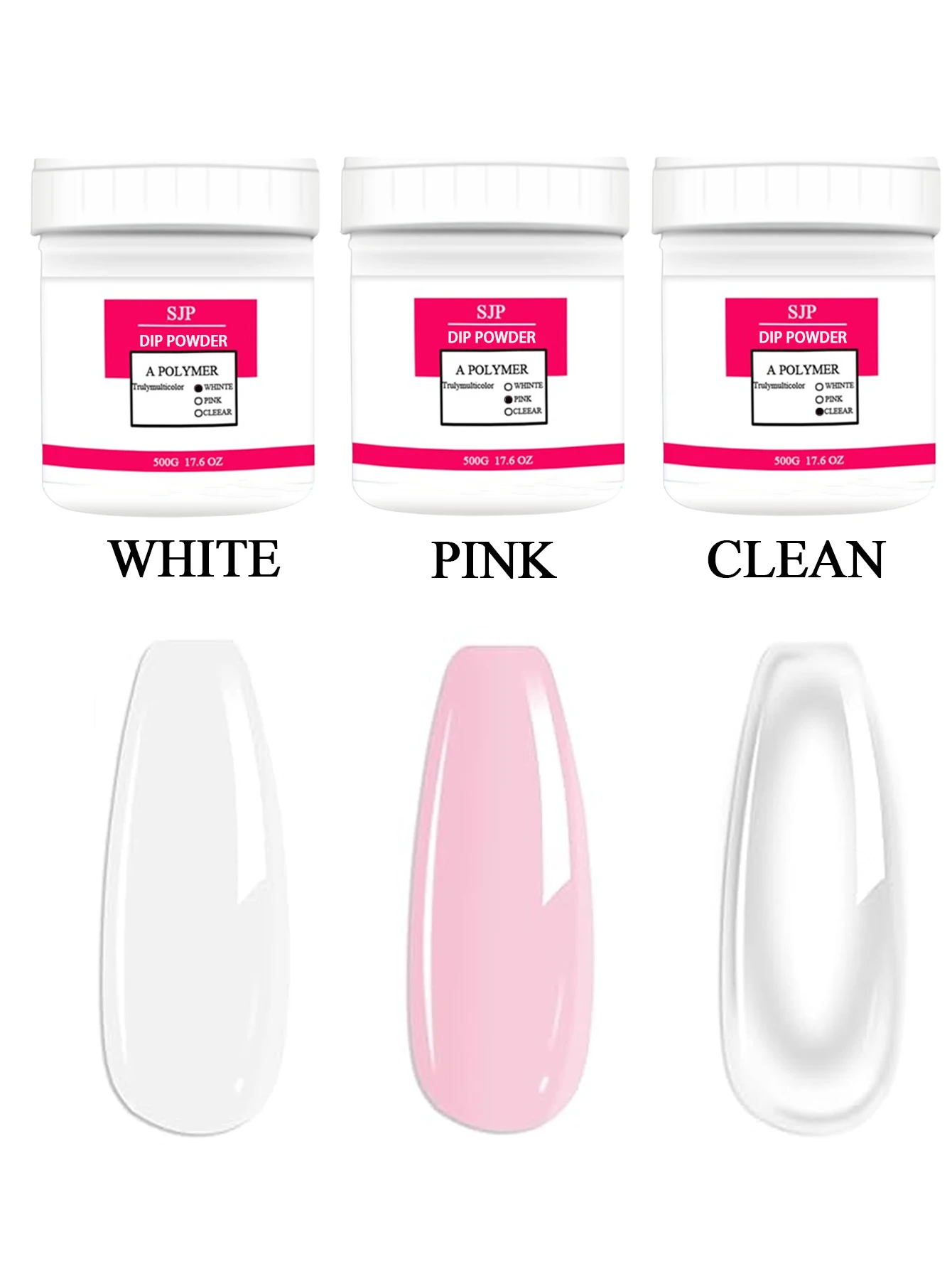 500 G Acrylic Powder for Nails, Nude Acrylic Powder for Nails, Long Lasting Salon Quality, Professional Bubble Free Nail Powder