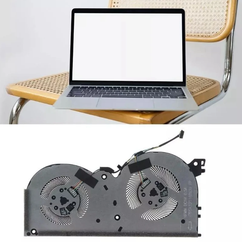 F-3C Сменный вентилятор охлаждения процессора ноутбука для Lenovo Ideapad Gaming 3I 15IMH05 3-15IMH05 3-15ARH05 Creator 5-15IMH05 Series