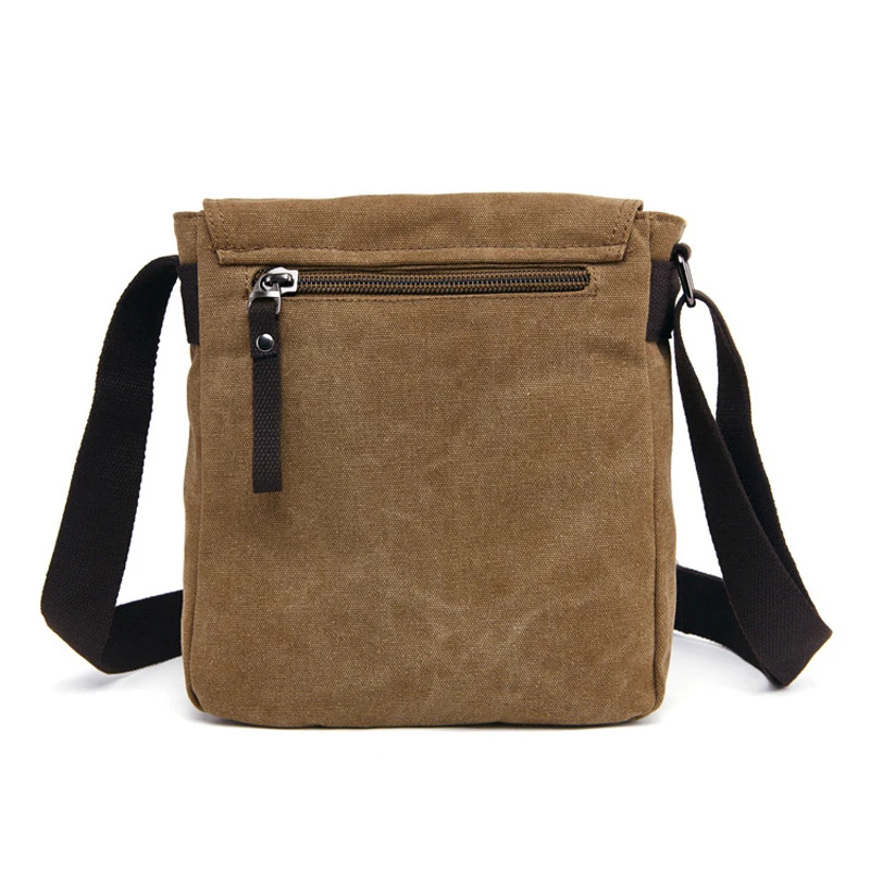 Canvas Bag Vintage Messenger Bag Brand Business Casual Travel satchel single Shoulder Bag Unisex Crossbody Bag Male Bolsa