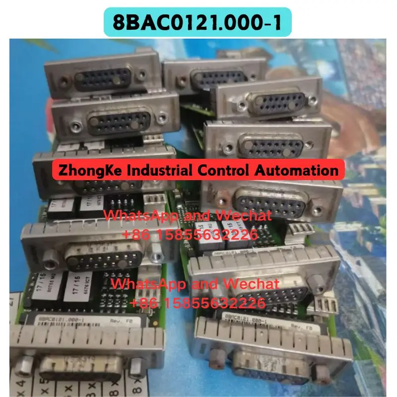 Used 8BAC0121.000-1 encoder module Functional test OK Fast delivery