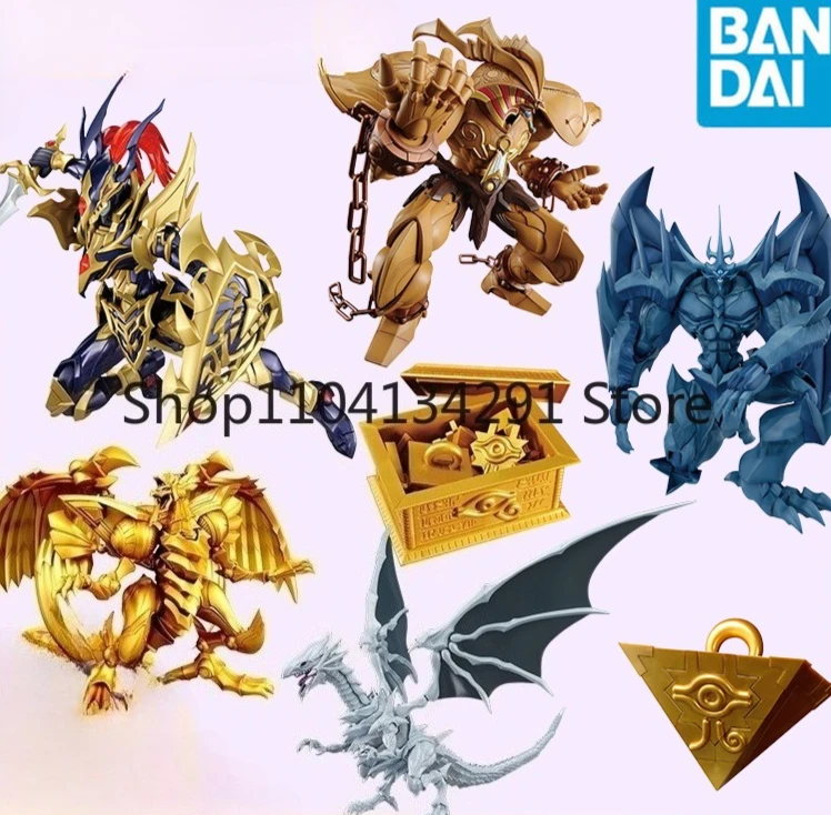 

Original Bandai Anime FRS Yu-Gi-Oh! Series Blue-Eyes White Dragon Tormentor Obelisk Extreme Beast Model Toy Figure