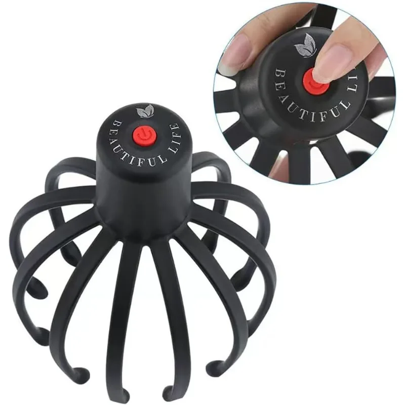 

Electric Scalp Massager with 3 Modes, 360 Degree Head Massager, Cordless Portable Head Scratcher for Stress Relax