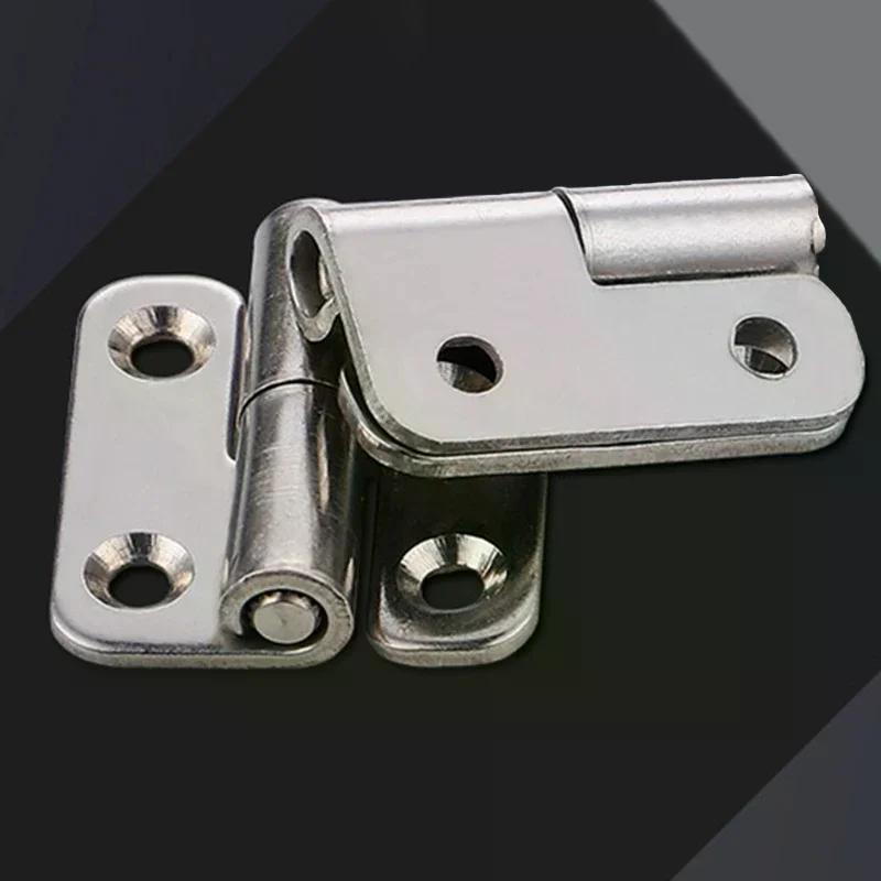 Stainless Steel Thicken Detachable Hinge Removable High Quality Concealed Cabinet Round Hinge For Aluminum Doors Bathroom Door