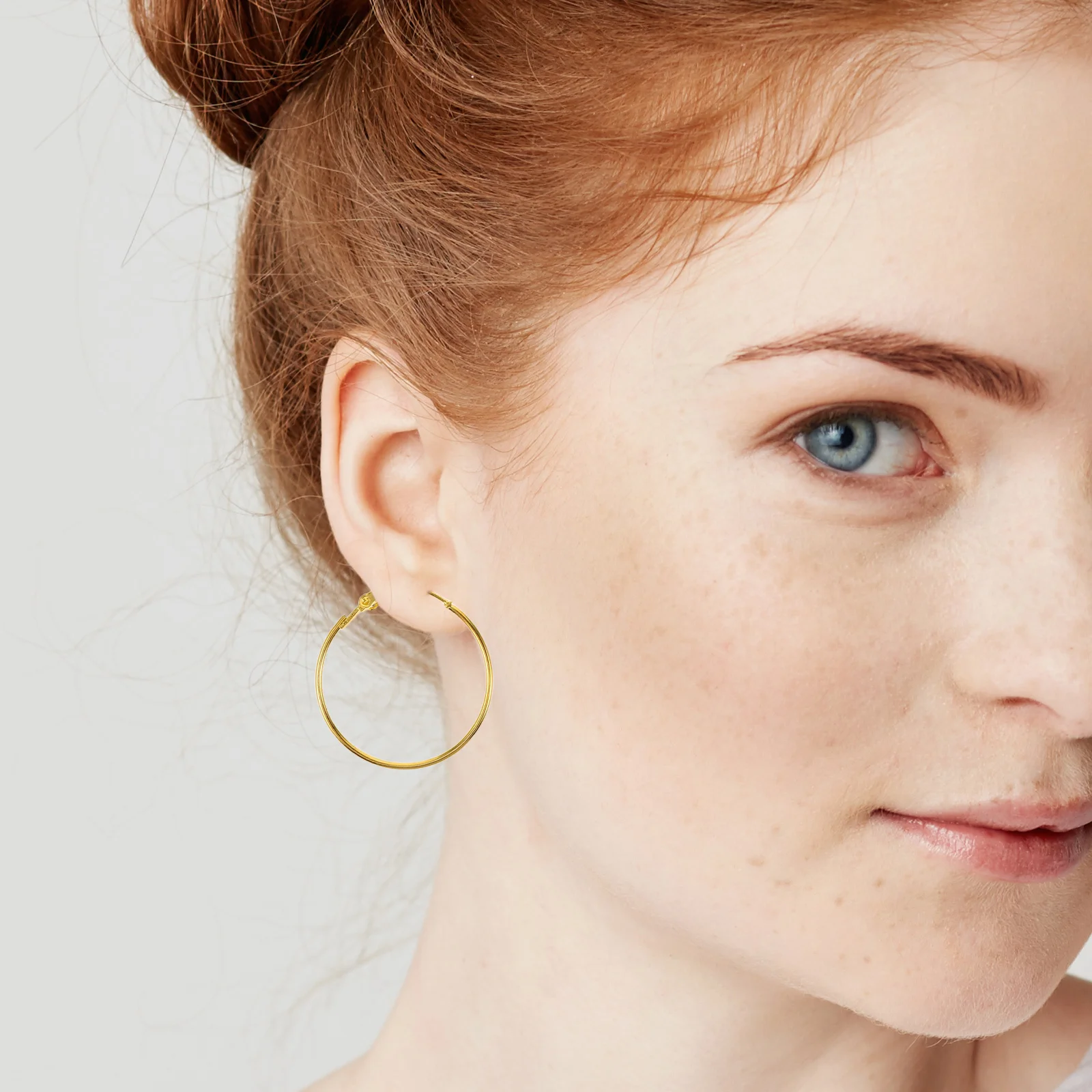 

6Pairs Circle Earrings Minimalist Hoop Earring Charms DIY Jewelry Making Round Metal Circular for Women Statement Hoops