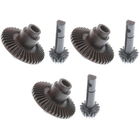 X18A-3X Heavy Duty Helical Bevel Gear 40T 15T For 1/10 RC4WD TF2 D90 Gelande II Yota Axle Ring&Pinion Gear