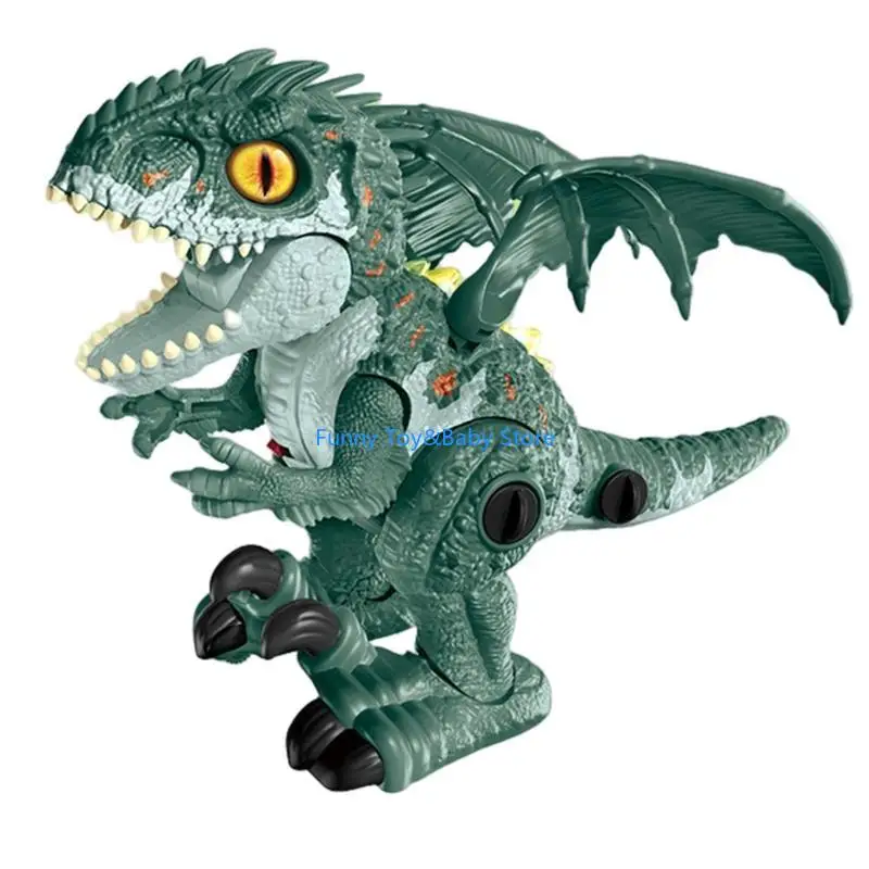

C90B Dinosaur Toy Sounding Walking Electronic Moving Early Educational Toy