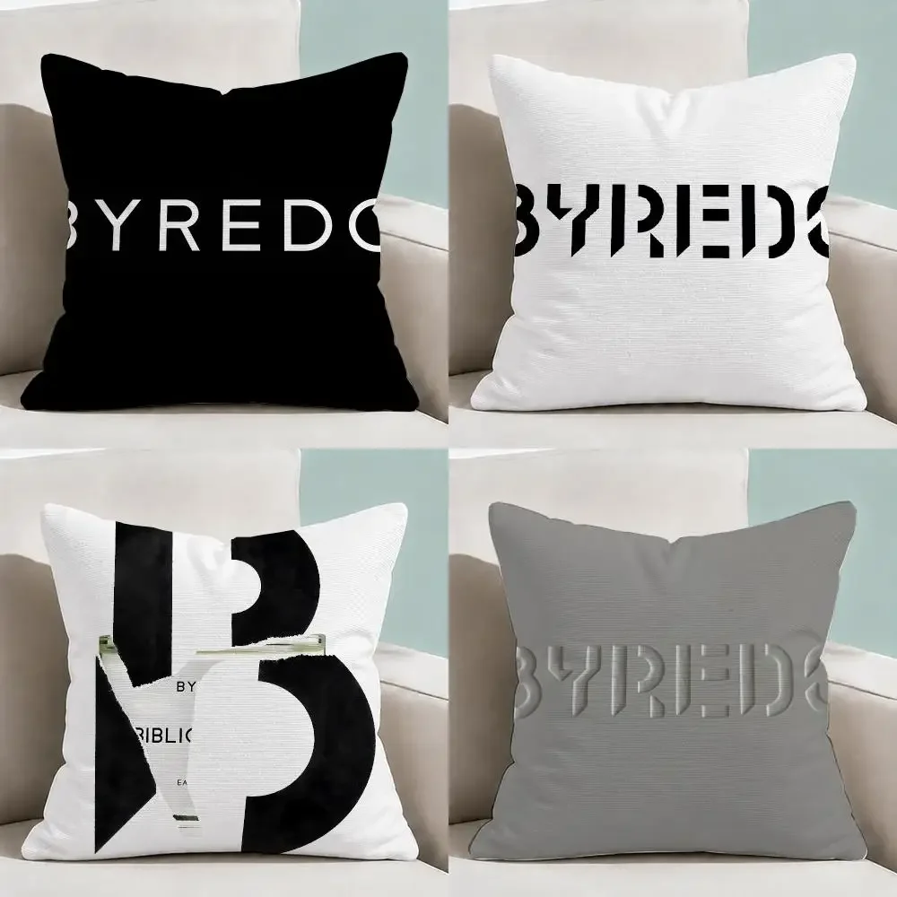 Fragrance Byredo Niche Perfume Cushion Cover  Throw Pillow Soft Short Plush Cozy Durable Colorfast Sofa Bedroom Home Decor Gift