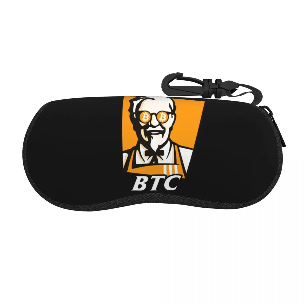 Custom Bitcoin Shell Eyeglasses Protector Cases  Sunglass Case BTC Original Recipe Cryptocurrency Crypto Blockchain Geek Glasses