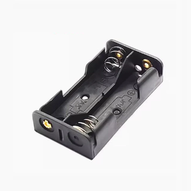 케이블 커버가있는 AA/5 배터리 상자 14500 배터리 홀더 1/2/3/4/6/8 무용접 시리즈 diy 배터리 셀 배터리 구획