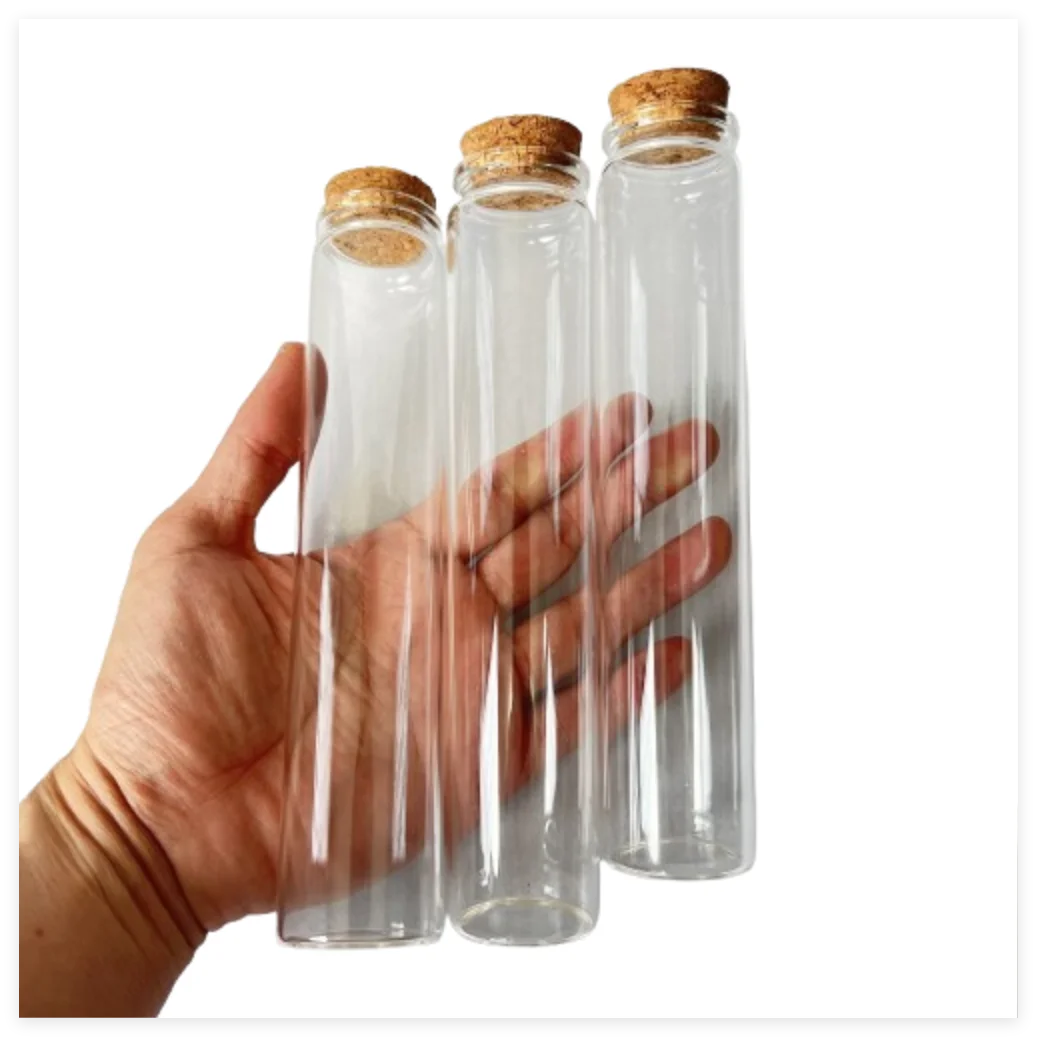 

9 шт., 150 мл, стеклянные бутылки, пробки, банки для хранения, 25 × 37 × 180 мм, пробирка, пробирка, бутылка для конфет, контейнеры для конфет, флаконы, поделки своими руками