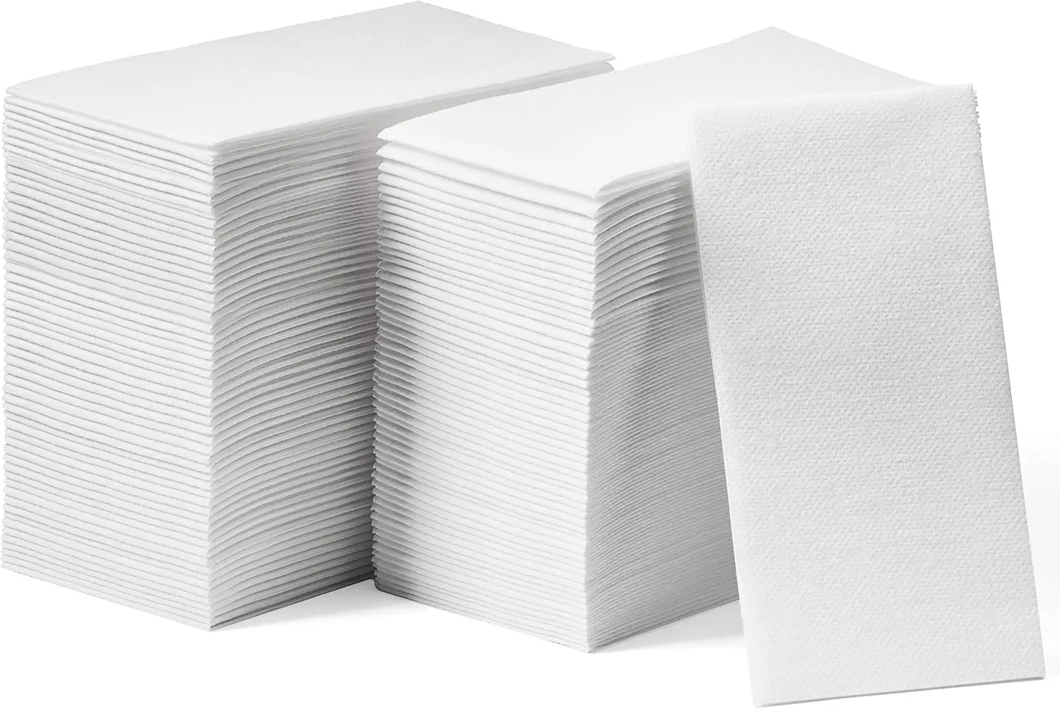 

Soft Linen-Feel Disposable Towels, 12x17 Inches, Pack of 200 for Bathroom Kitchen Events
