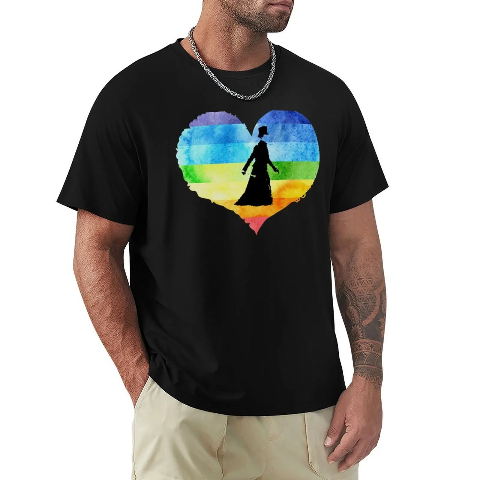 Rainbow Anne T-Shirt Soft Touch Basic Cotton T-Shirt