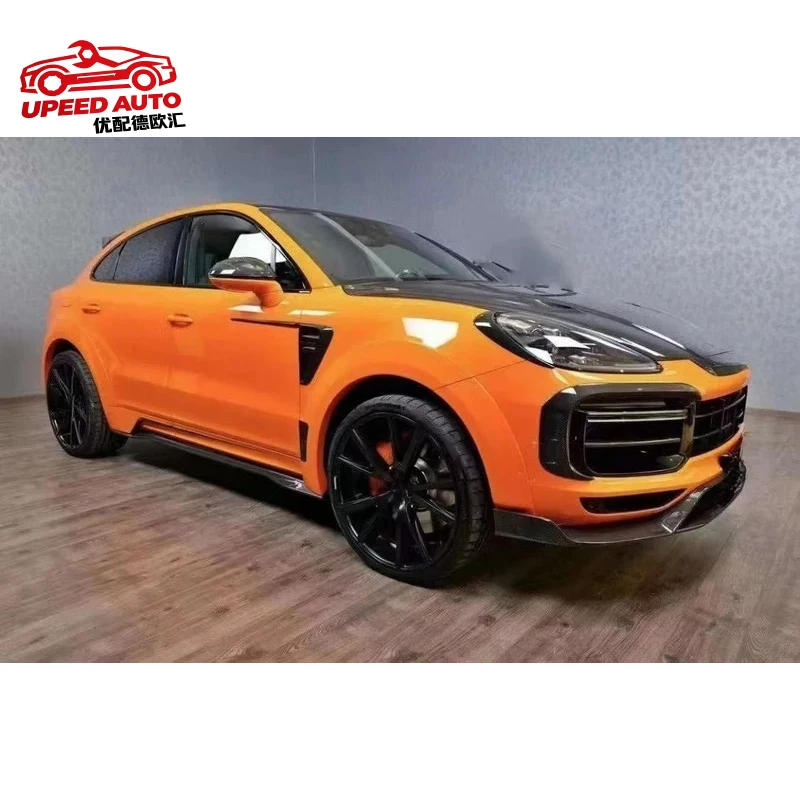 Suitable for MSY Style Carbon Fiber Body Kit 9Y0 Coupe SUV With Mansory Front Lip Wheel Eyebrow Spoiler Upgrade