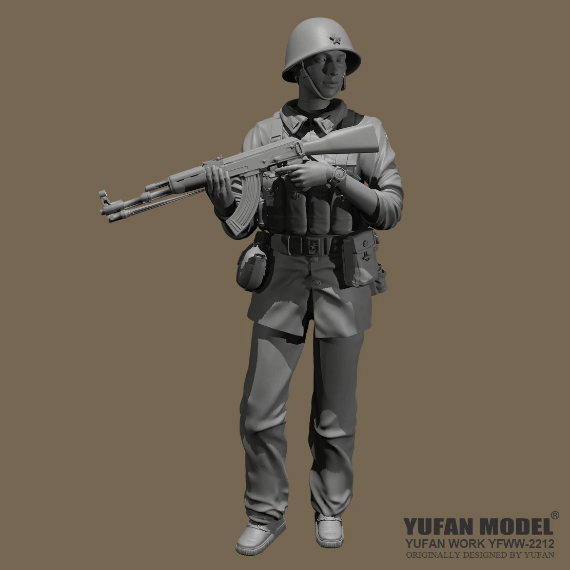 

1/35YUFAN Resin model kits figure beauty colorless and self-assembled YFWW-2212