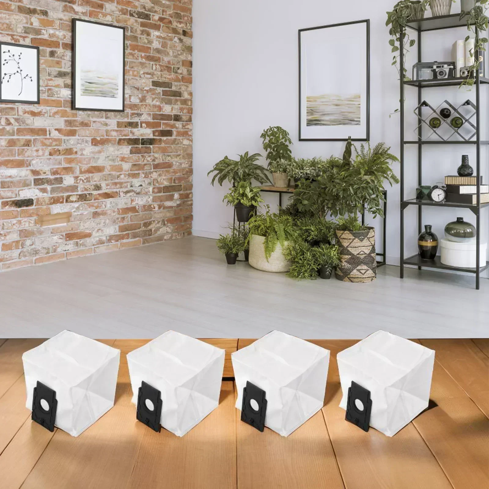 

10/4Pcs Vacuum Cleaner Replacement Dust Bags For Verefa L11 Pro Robot Vacuum Cleaner 4L Capacity Replacement High-Quality