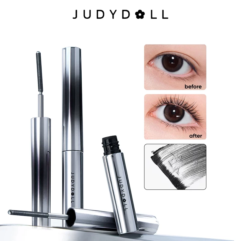 

Тушь для ресниц Judydoll Iron Mascara: водостойкая, устойчивая к поту, подкручивающая, с двойной головкой, придающая объем, стойкая.