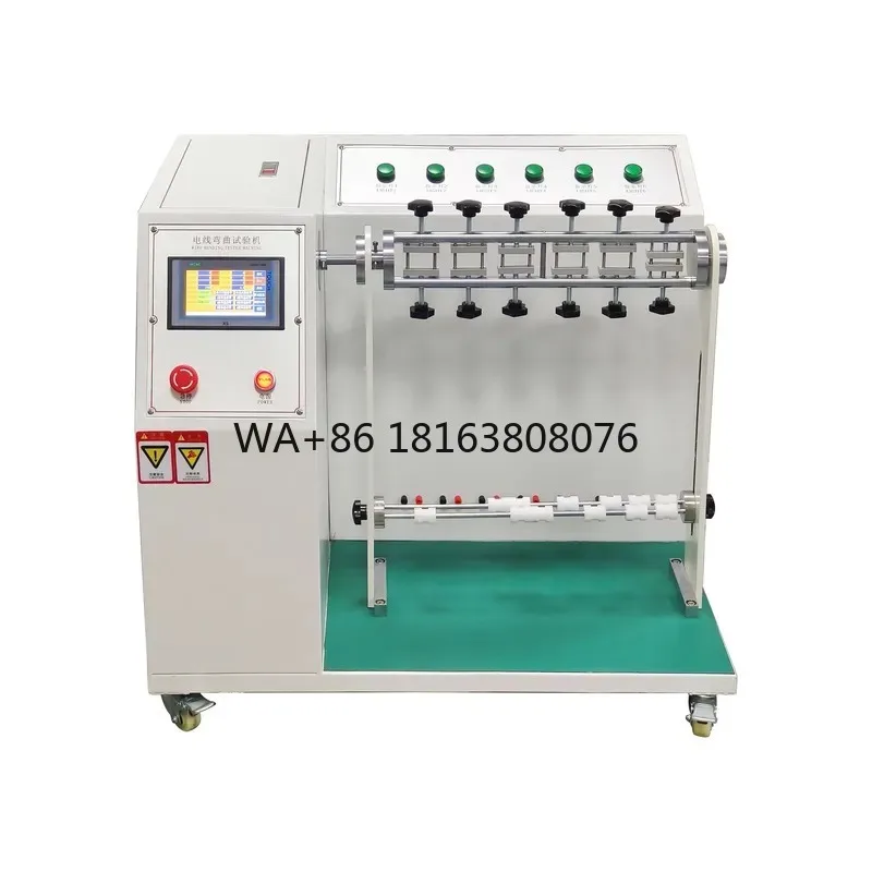 Cable Flex Test Machine Durable Wire Bend Testing Electrical Safety Testing Equipment