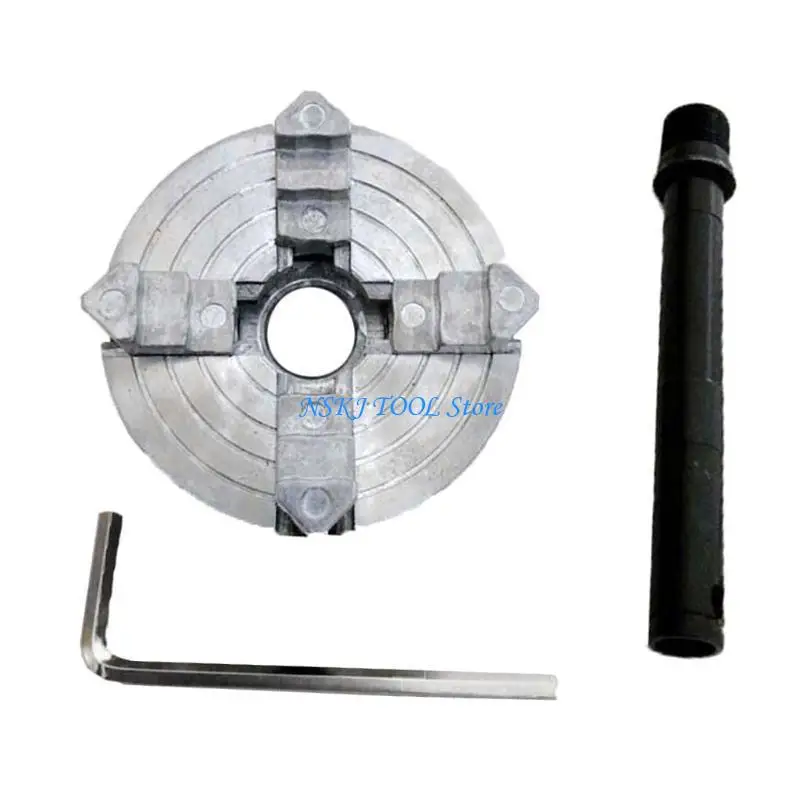 Mandrin à métal réversible indépendant à 4 mâchoires L8RC, accessoires Machine tournage