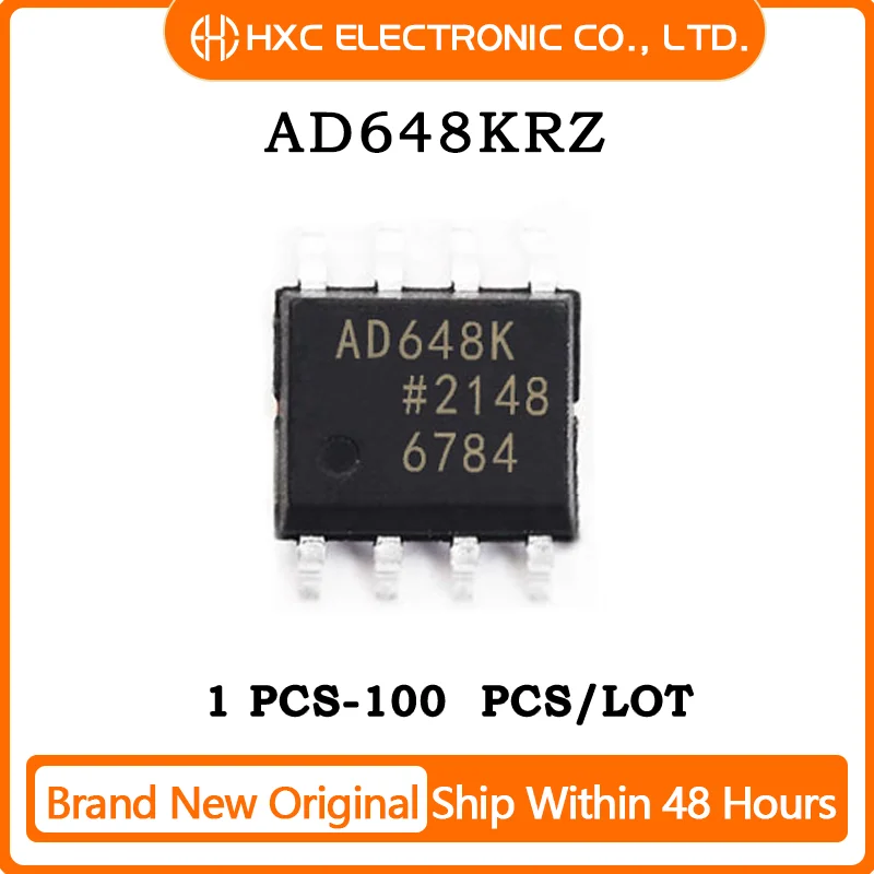 1PCS/5PCS/10PCS/50PCS AD648KRZ IC OPAMP JFET 2 CIRCUIT 8SOP Brand New Original IC Chip