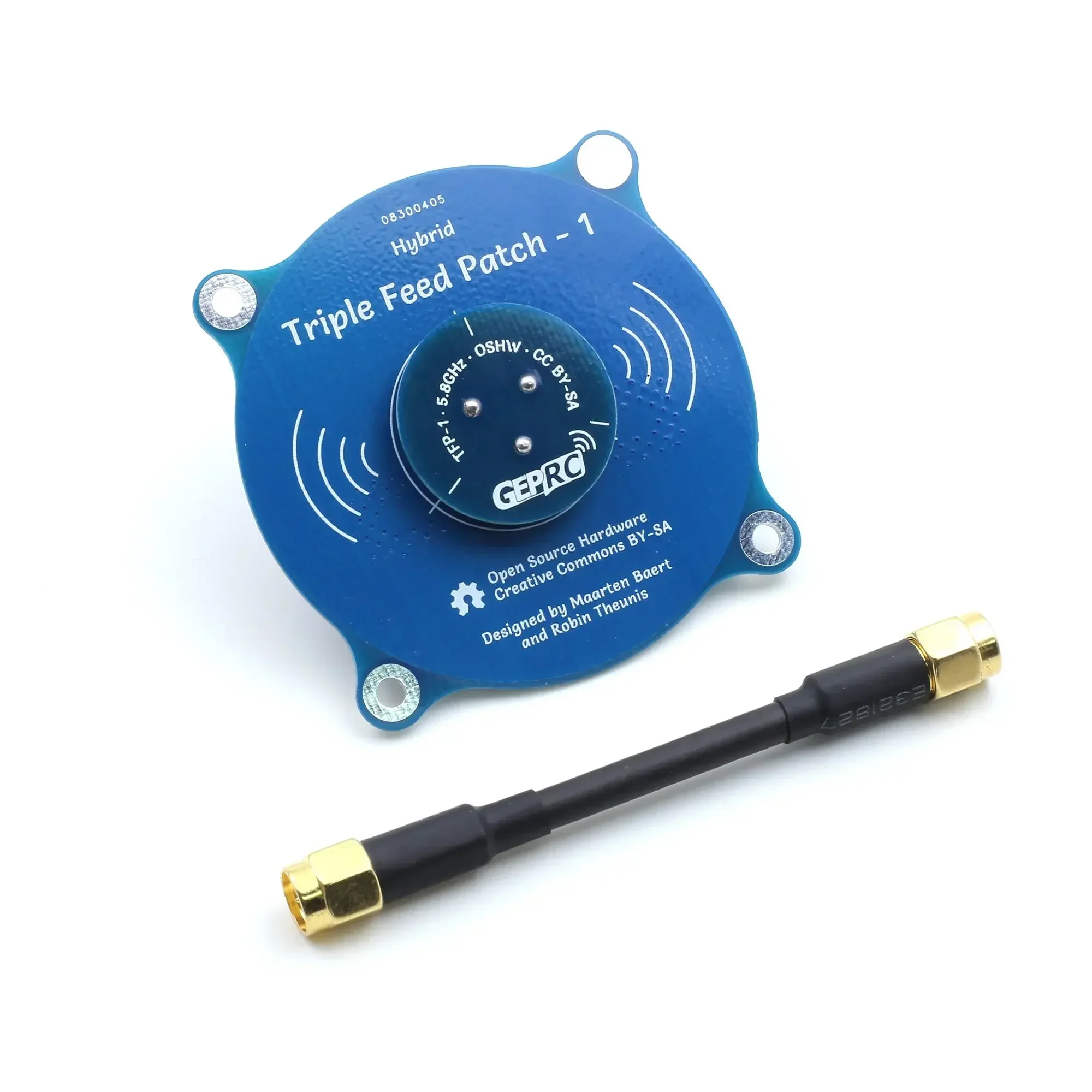 

Патч GEPRC с тройной подачей-1, 5,8G, 9,4DBI, круговая поляризованная FPV-антенна, совместимая с RHCP LHCP