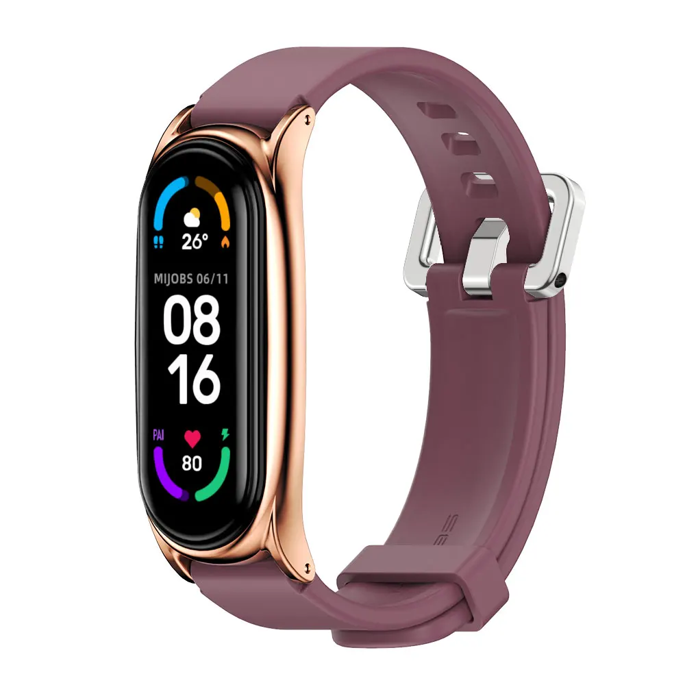 Cinturino per Xiaomi Mi Band 9 10 8 7 6 5 4 3 Cinturino in silicone Bracciale di ricambio per Xiaomi Band 8 MiBand 7 6 5 4 3 Cinturino da polso
