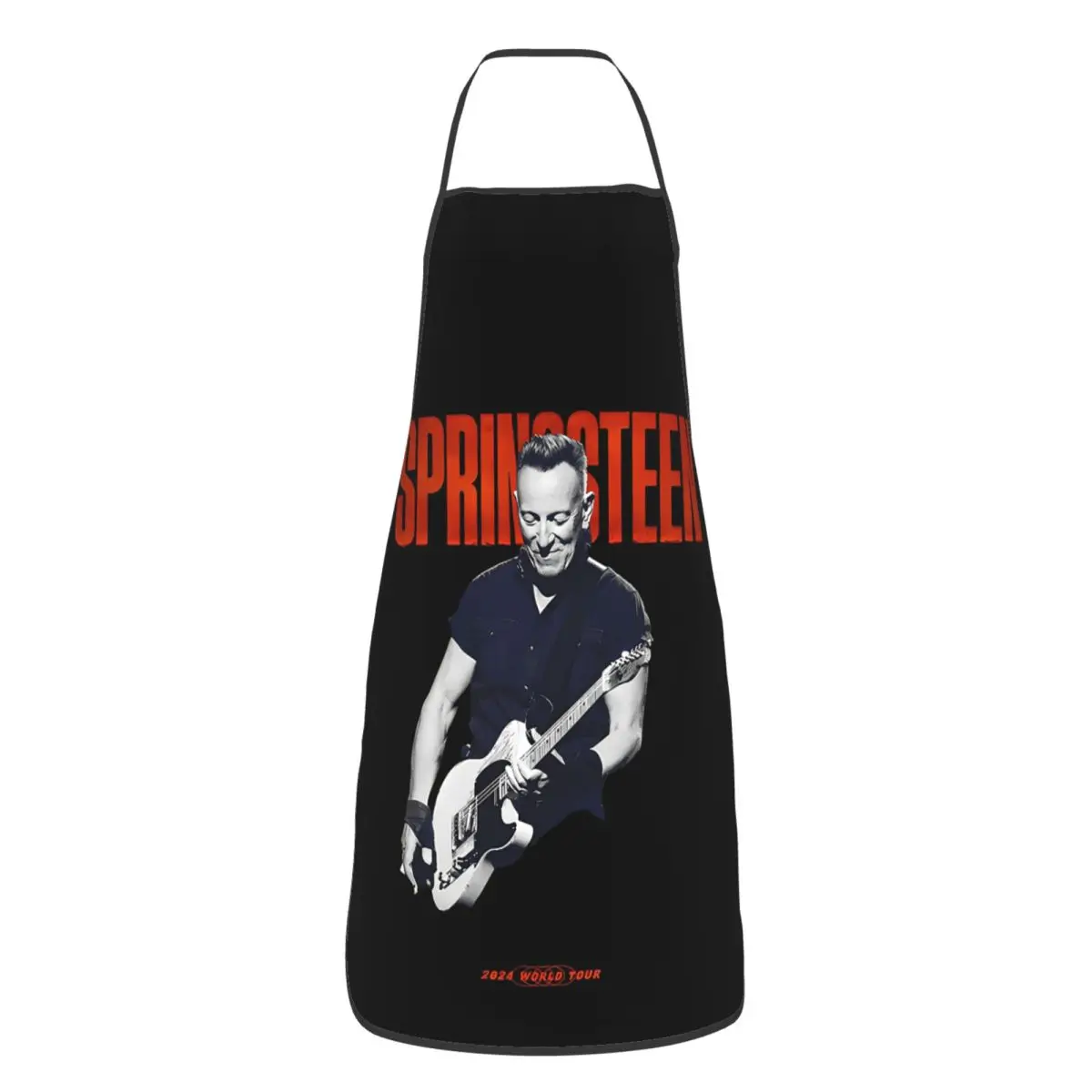 Bruce Springsteen Aprons Chef Cooking Baking Tablier Waterproof Bib Kitchen Cleaning Pinafore for Women Men Painting