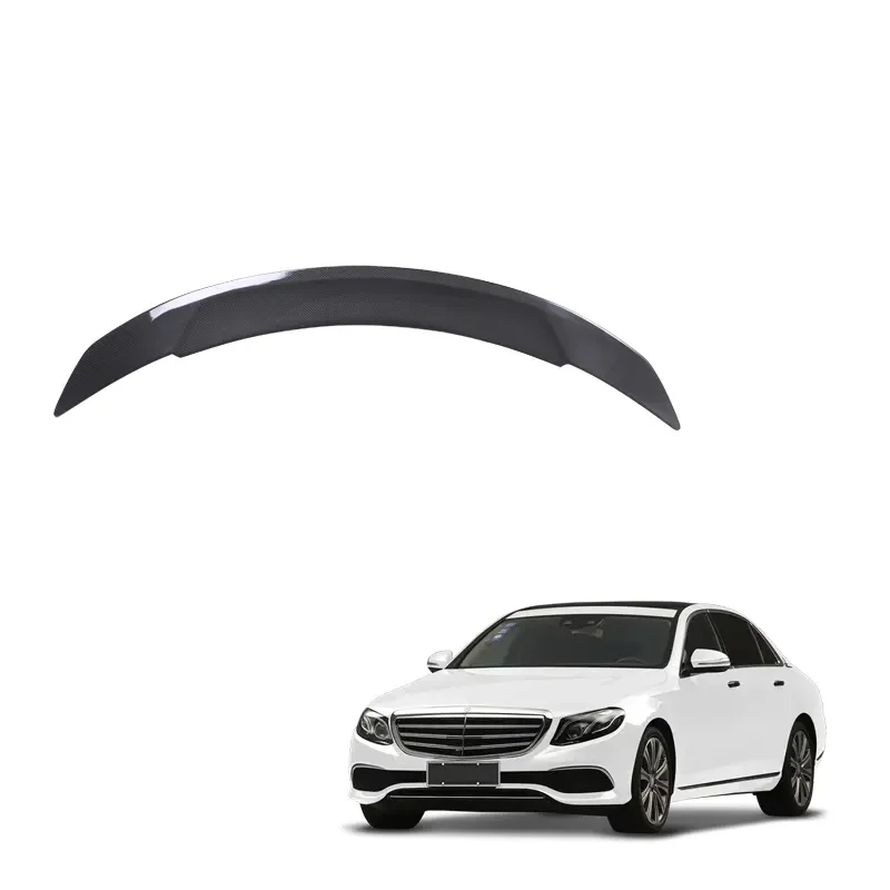 Car Rear Wing Decoration Accessories Carbon Fiber Tail Trunk Spoiler For Mercedess-Benz E Class W238