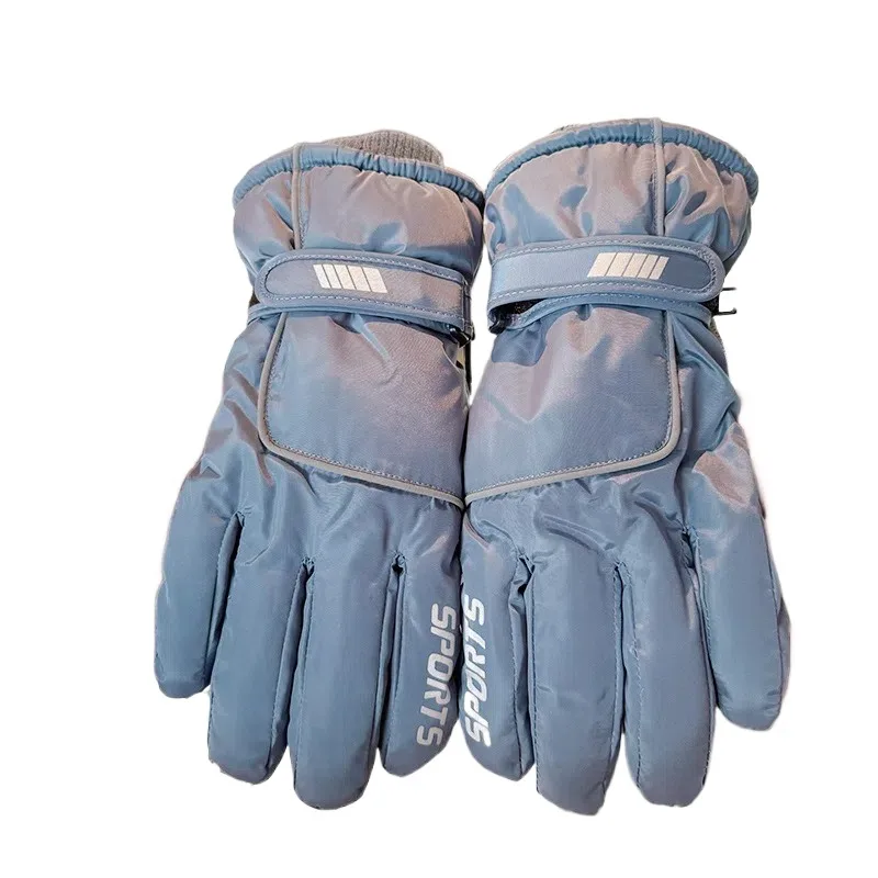 

Термальные многофункциональные зимние лыжные перчатки, сохраняющие тепло, водонепроницаемые мужские варежки, утолщенные красочные женские перчатки для вождения