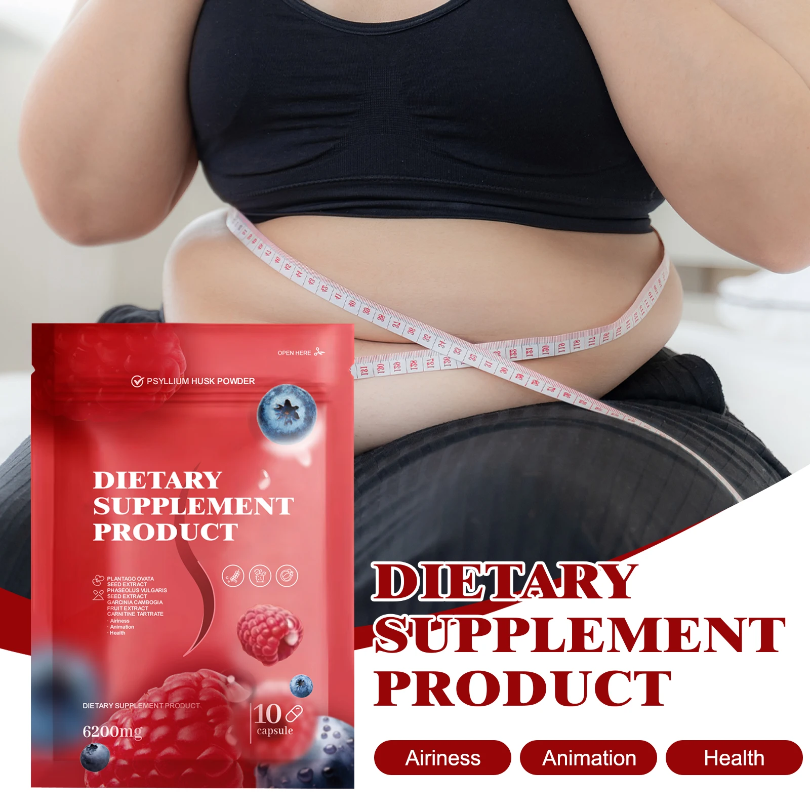 

Dietary fiber weight management dietary supplements, gentle care for intestinal health, enhance satiety