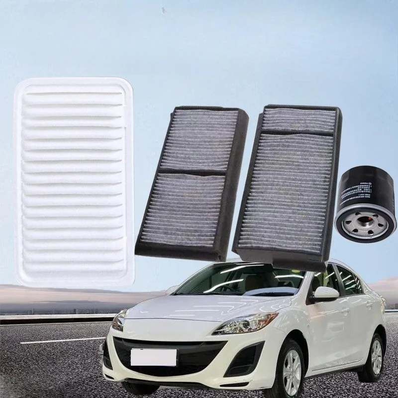 

3 шт. набор фильтров для Mazda3 Star Aveo1.6L/2.0L двигатель кабины AC воздушный масляный фильтр запасные части